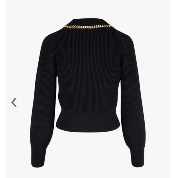 Veronica Beard Wara Sweater Black Small NWOT - Picture 2 of 6